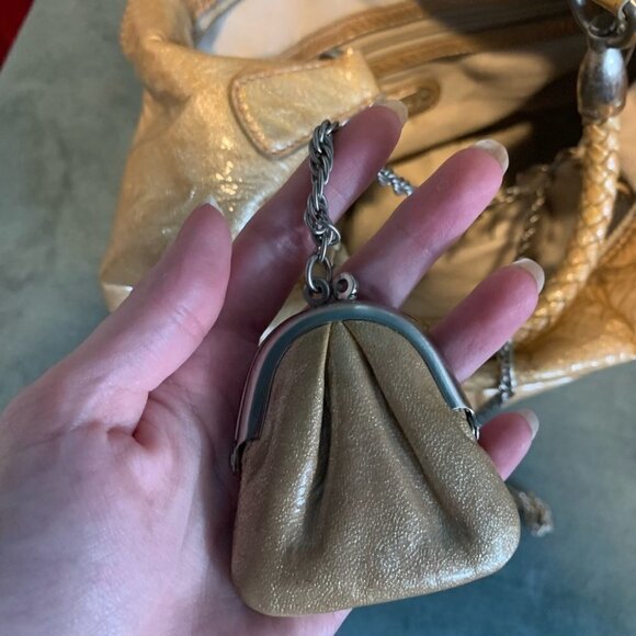 Botkier Gold Medium Size Hobo Bag Coin Purse - Picture 6 of 8